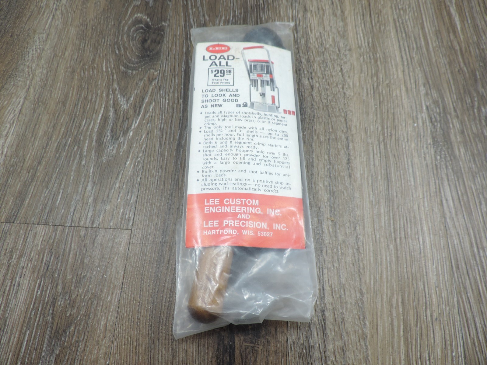 Lee Lead Dipper Open Package