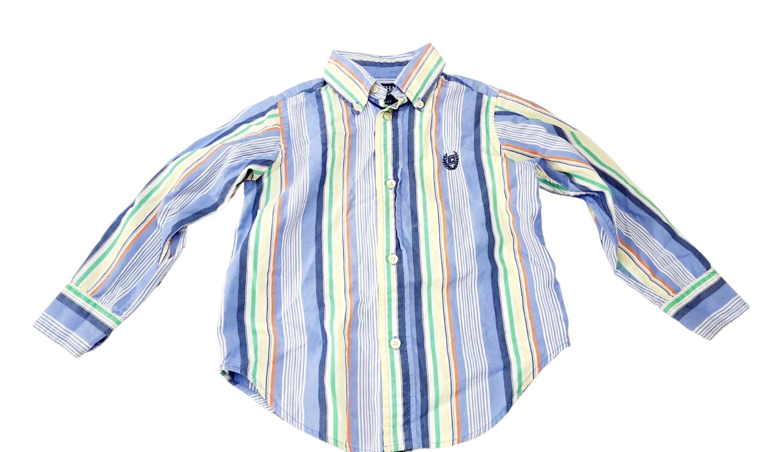 Chaps Boys Striped Long Sleeve Button Down