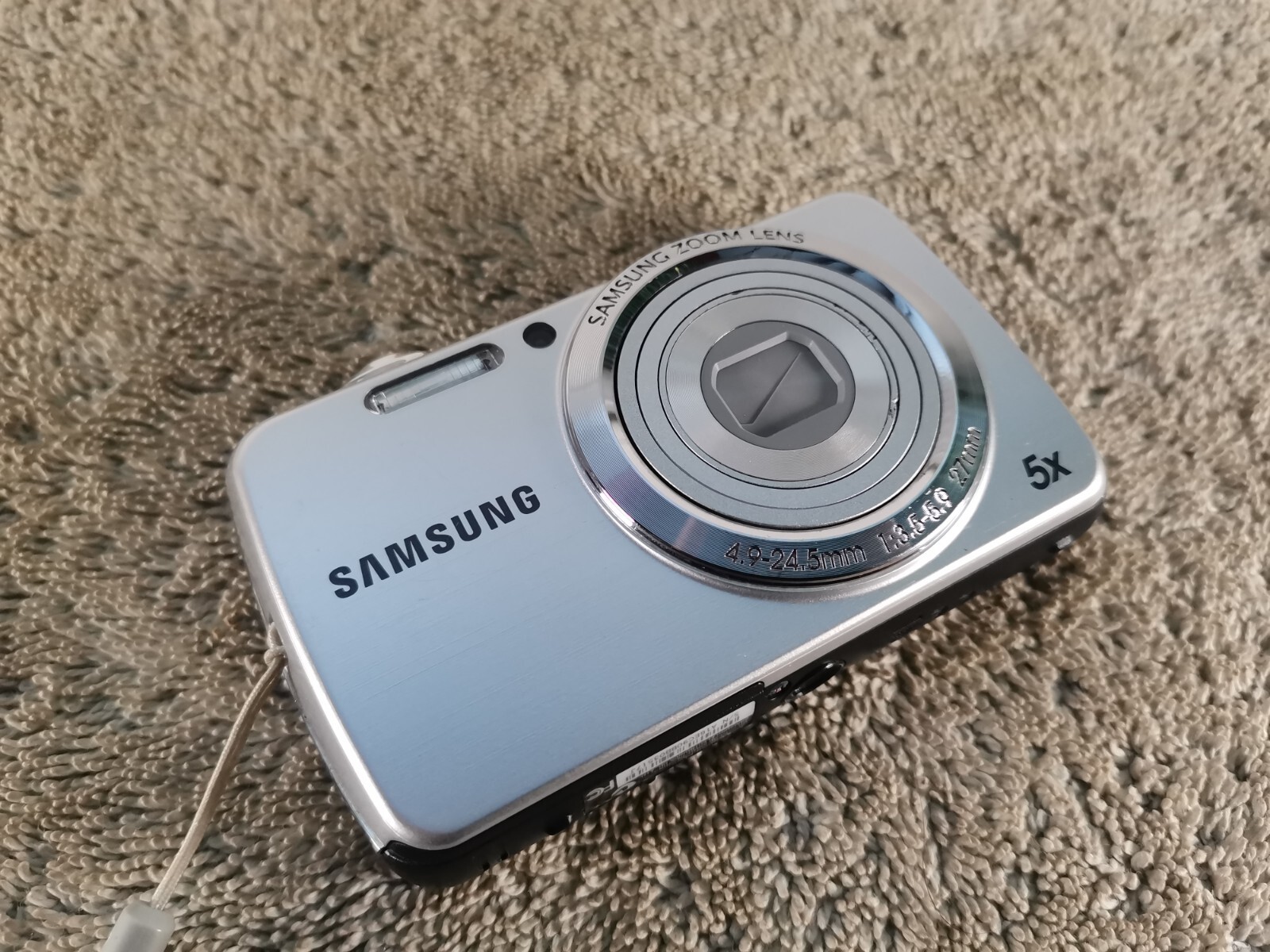 Samsung Digital Camera PL22 14.2MP Silver Tested Bare Unit