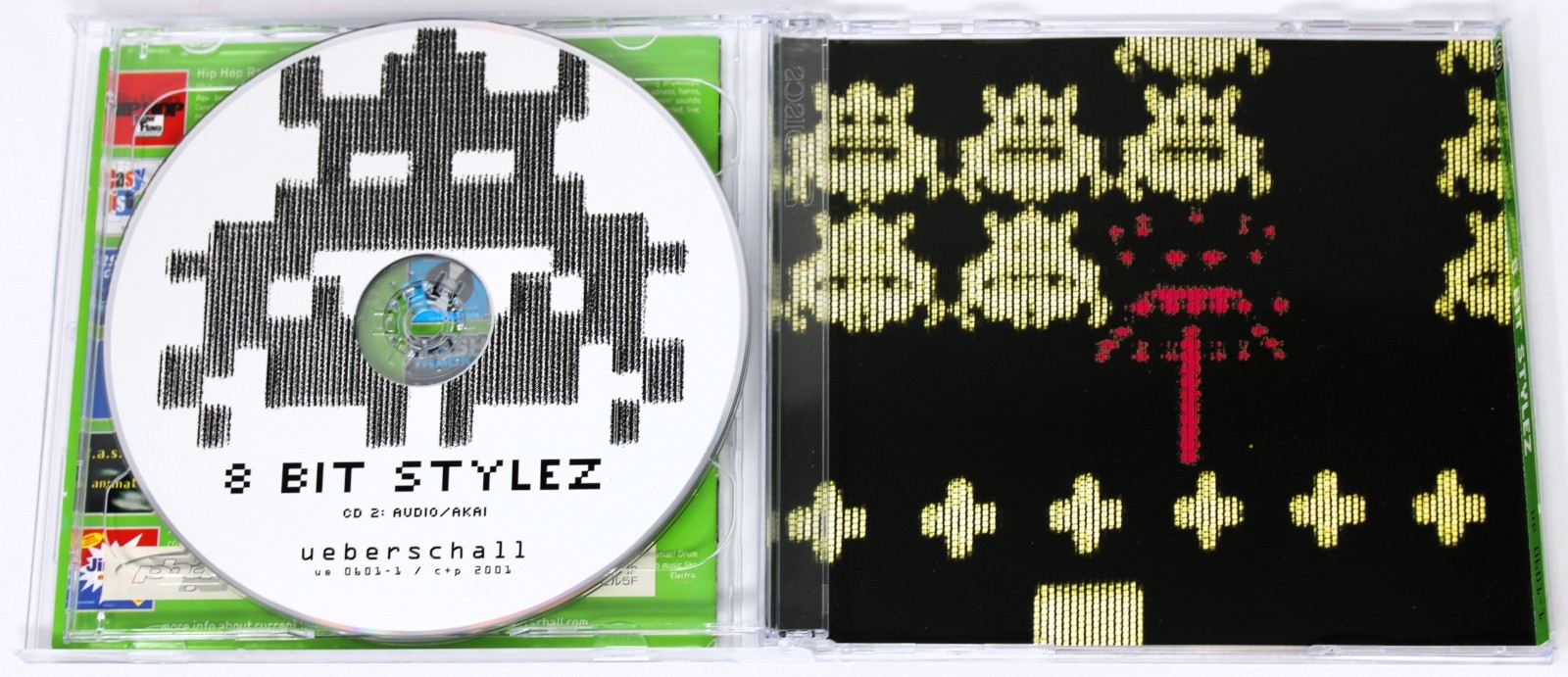 Ueberschall 8 Bit Stylez Audio & Akai Format Sound Library/Sampling Double CD