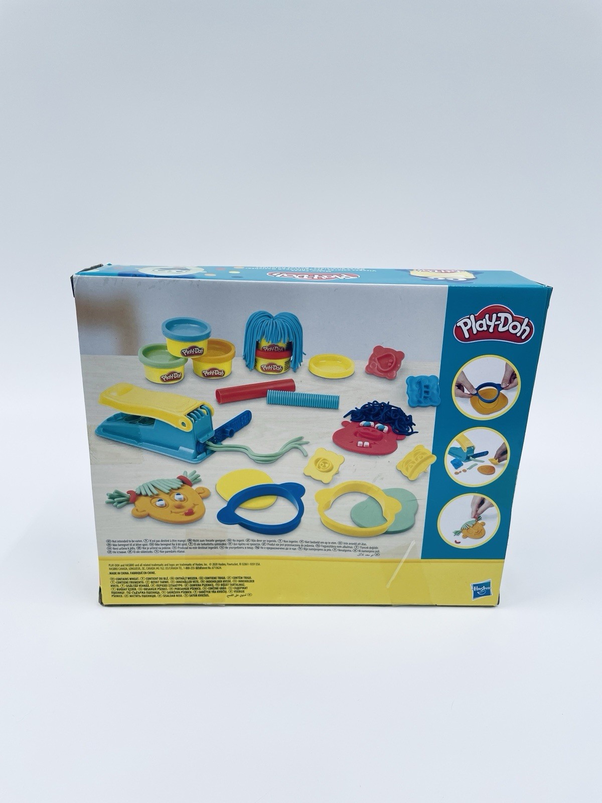 Play-Doh Makin' Faces Create It Kit 7 Non-Toxic Fun Colors Toy 20pc