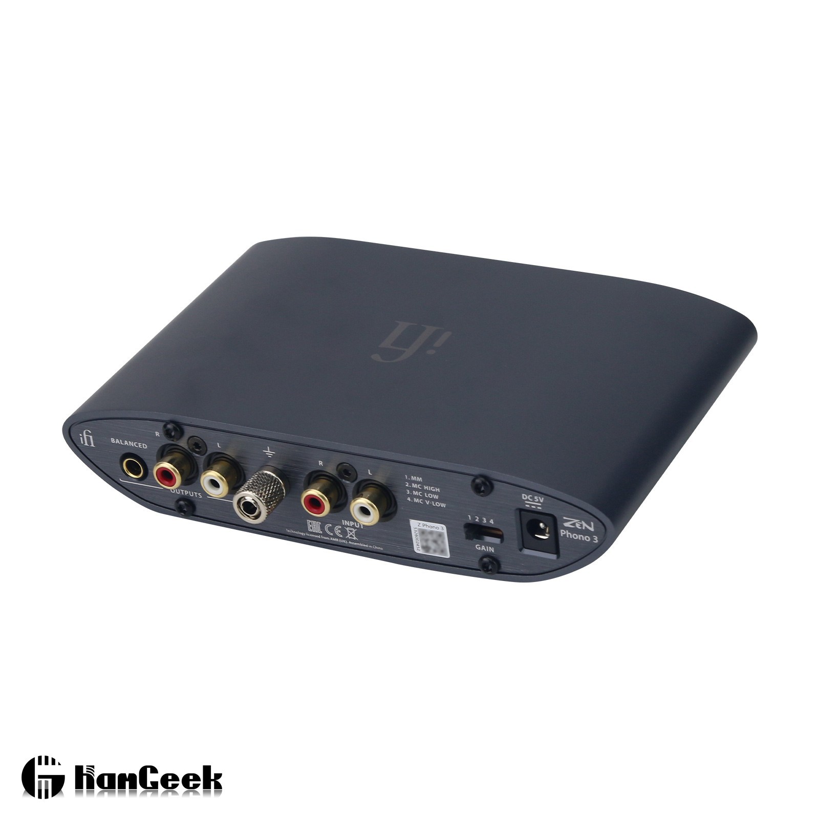 iFi ZEN Phono 3 Balanced MM/MC Phono Amplifier Intelligent Low Frequency Filter