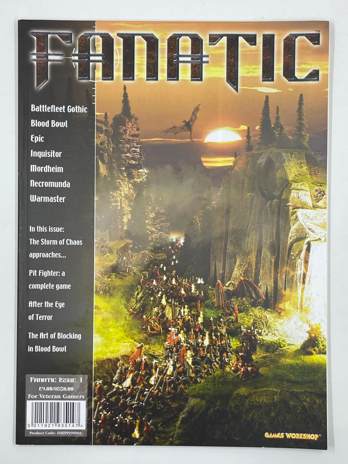 Fanatic #1 Specialty Games Mordheim Gothic Necromunda Blood Bowl Games Workshop
