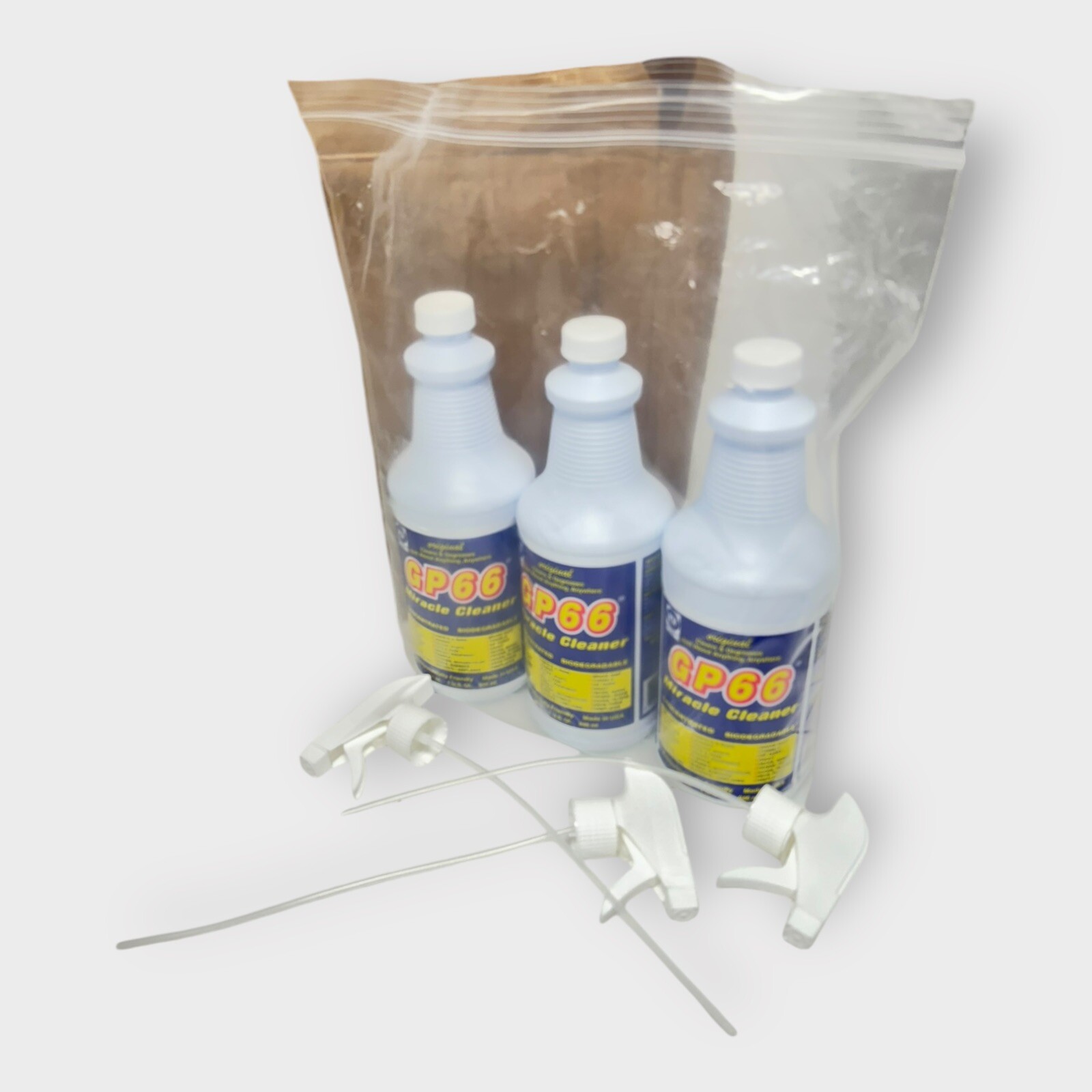 GP66 Miracle Cleaner / Degreaser 32oz. - NEW  3 Bottles Free Shipping LOT OF 3