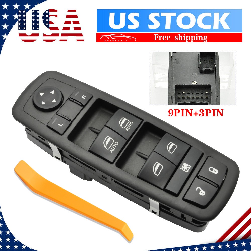 ✅Front Driver Master Power Window Switch For Dodge Ram 1500 2500 3500 2009-12 LH
