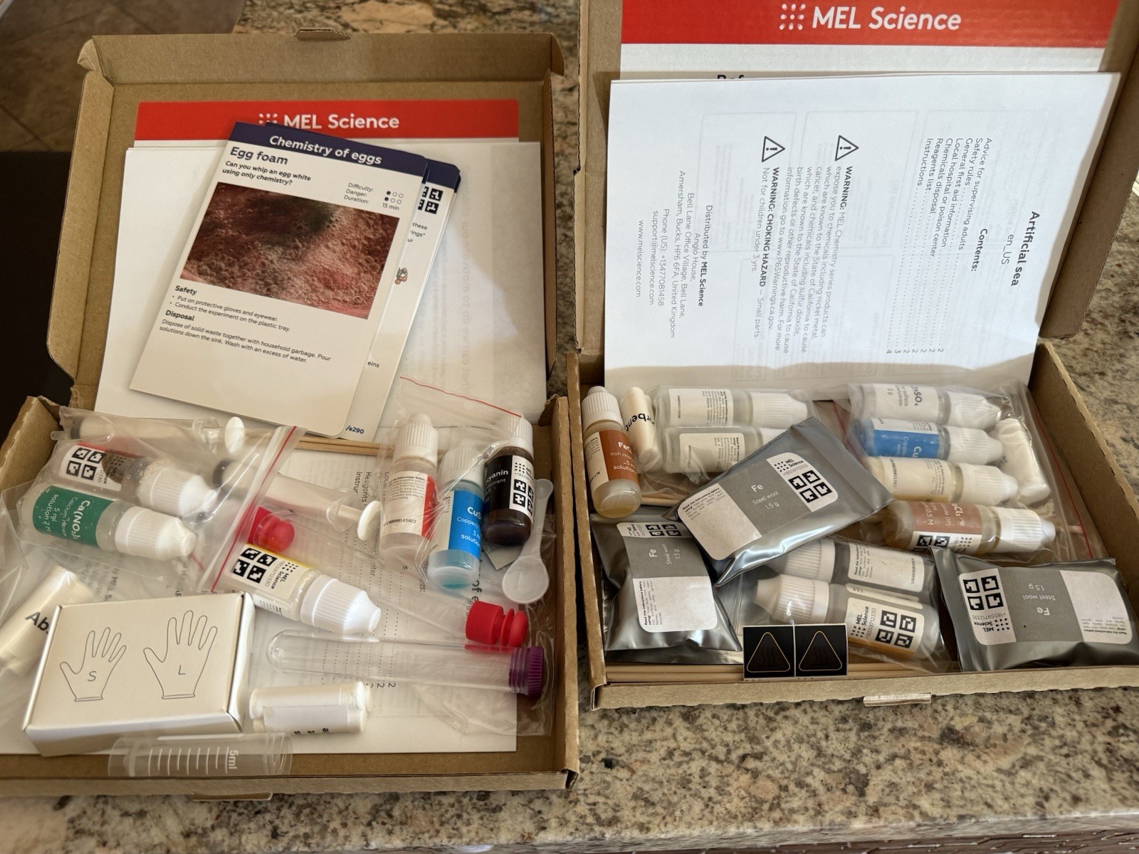 MEL Chemistry Starter Kit w/VR, 3 NIB Experiments Extras +10