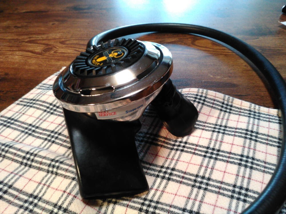 Vintage aqua-lung DIVE-MASTER-3 Repaired item-Good Condition