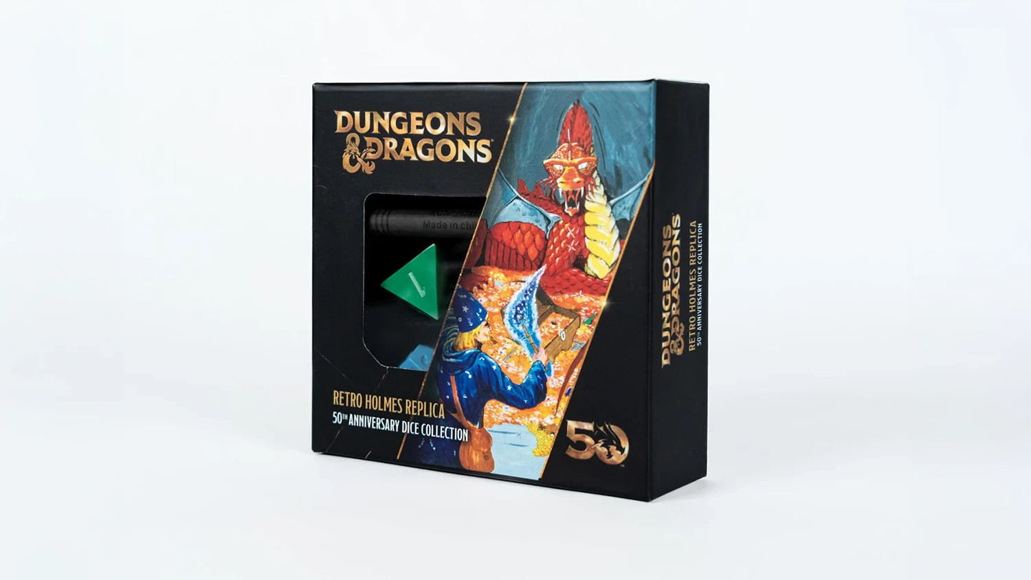 FanRoll D&D 50th Anniversary: Retro Holmes Replica Dice Set