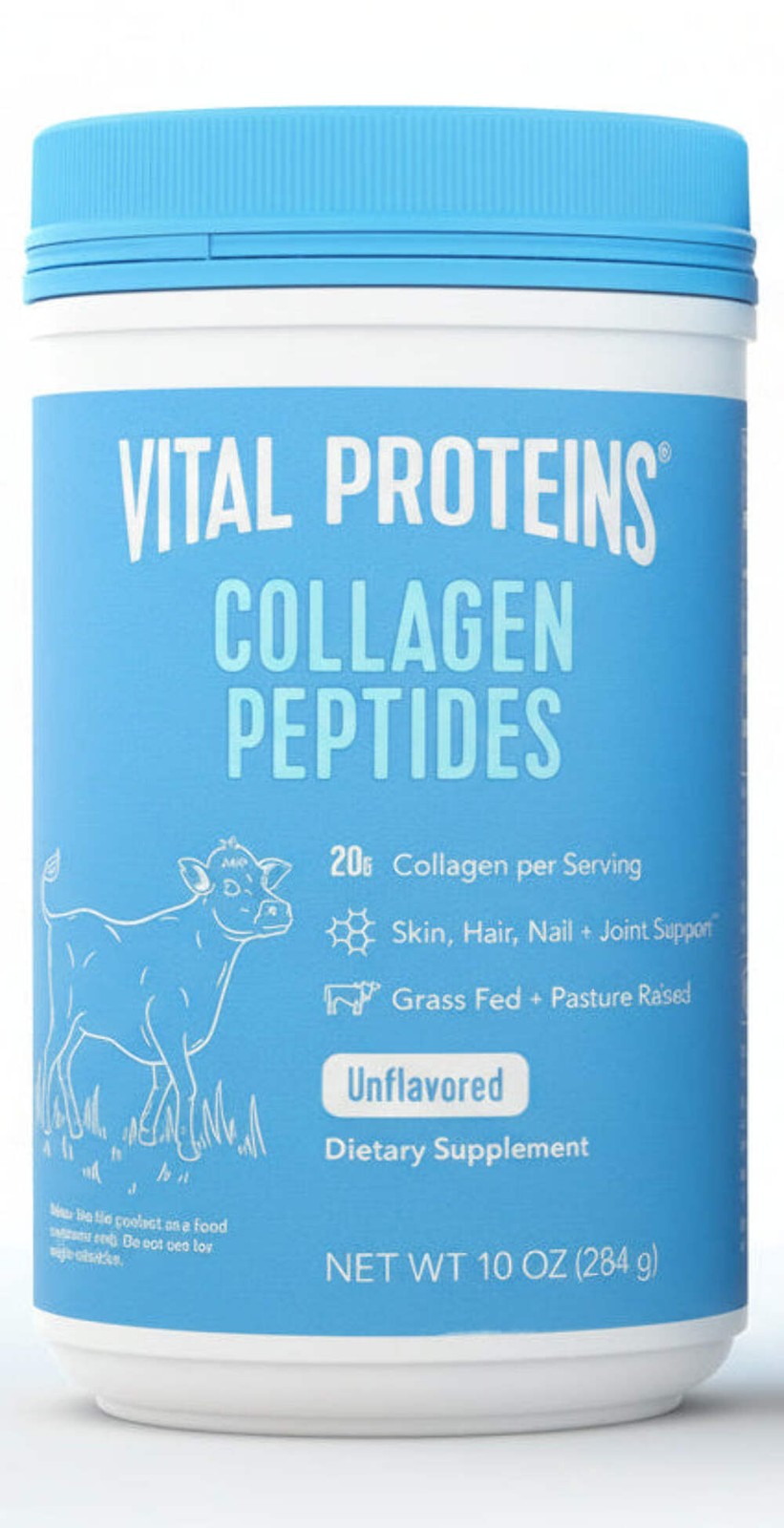 2x Vital Proteins Collagen Peptide Protein Powder, 10 OZ EXP 02/2030