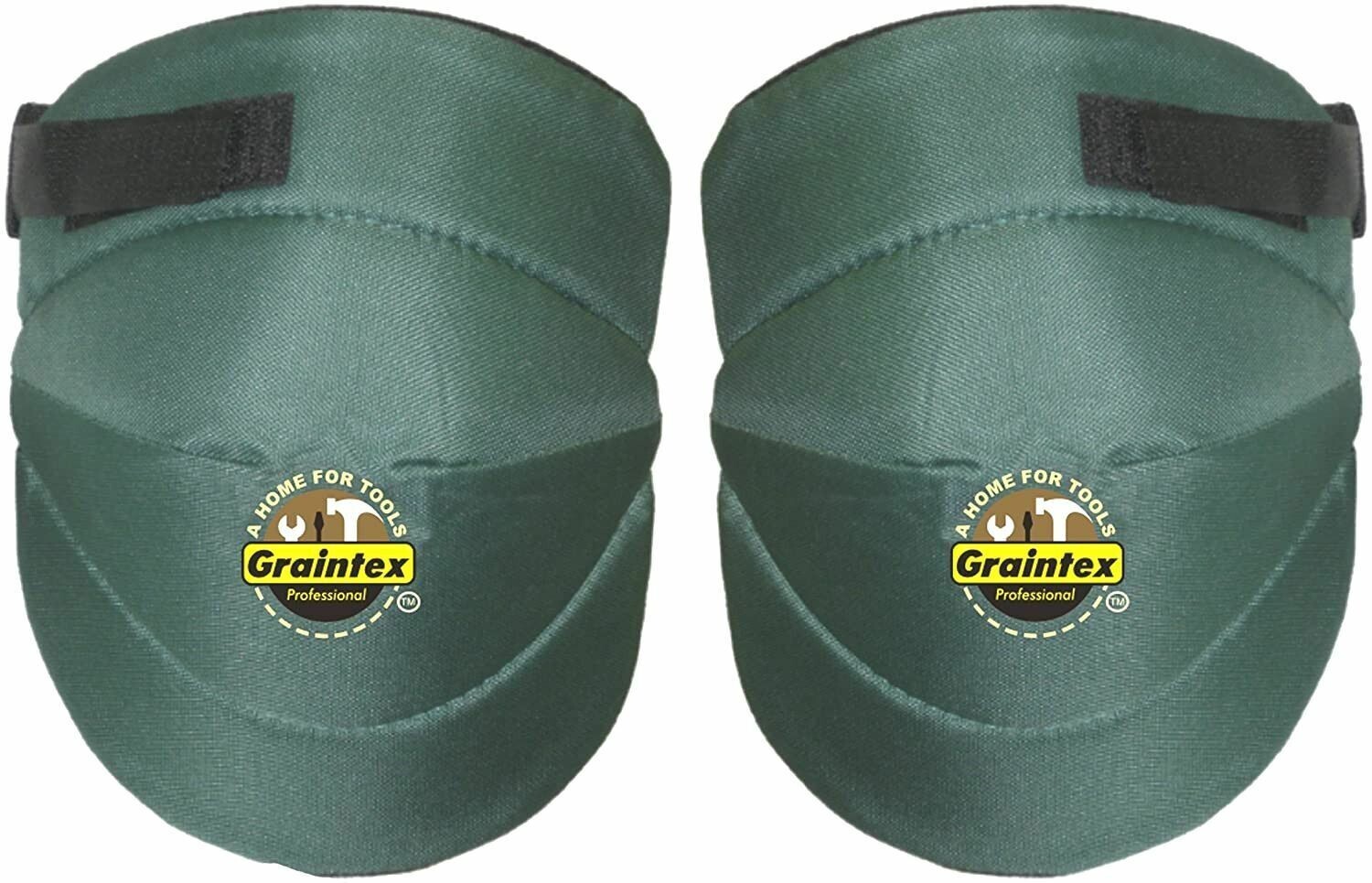 Graintex KP1066 Green Fabric Knee Pads