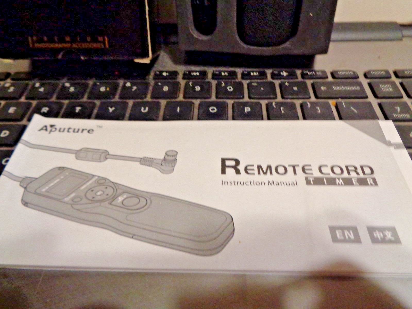 Aputure TIMER Remote Cord AP-TR1S