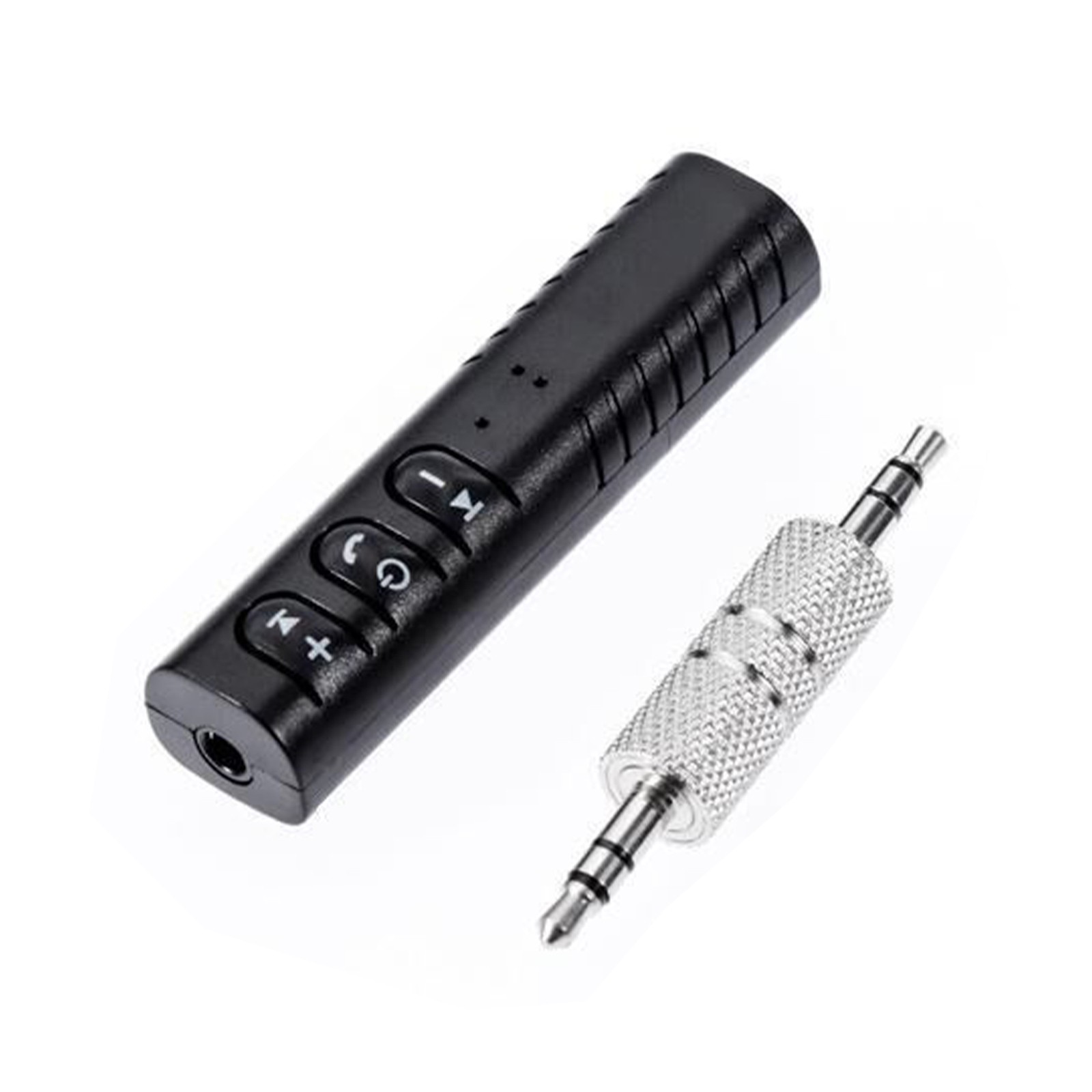 Black Wireless Bluetooth 3.5mm AUX Audio Stereo Music Home Car Receiver Adapter