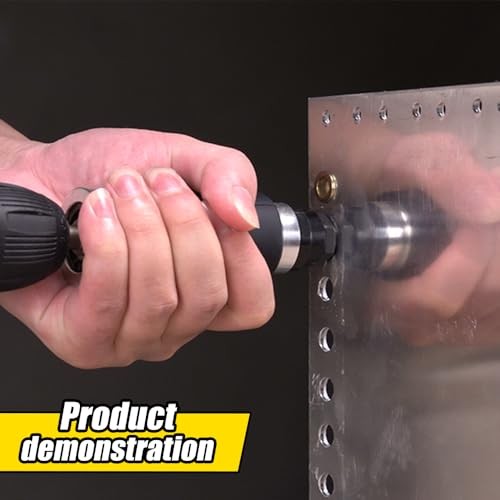 Rivet Nut Tool, Electric Drill Adapter Rivet & Rivet nut Two Functions Rivnut