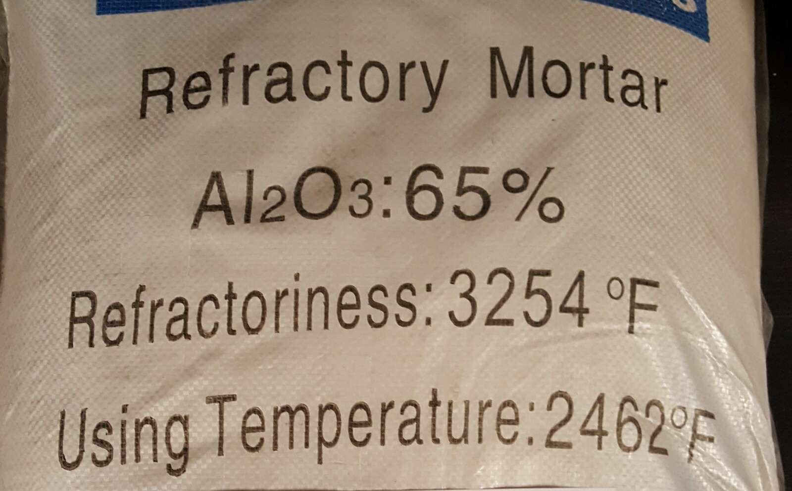 Laredo's Blacksmiths 5LB  REFCTY MORTAR 3000F