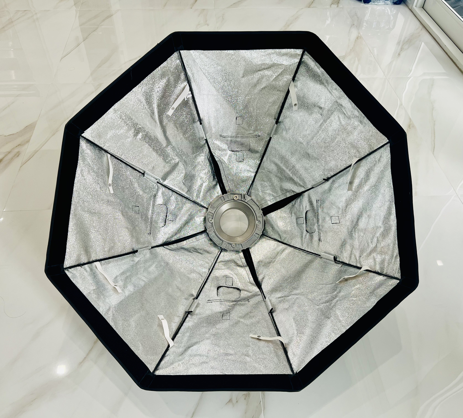 32 inch Impact Octabox Silver