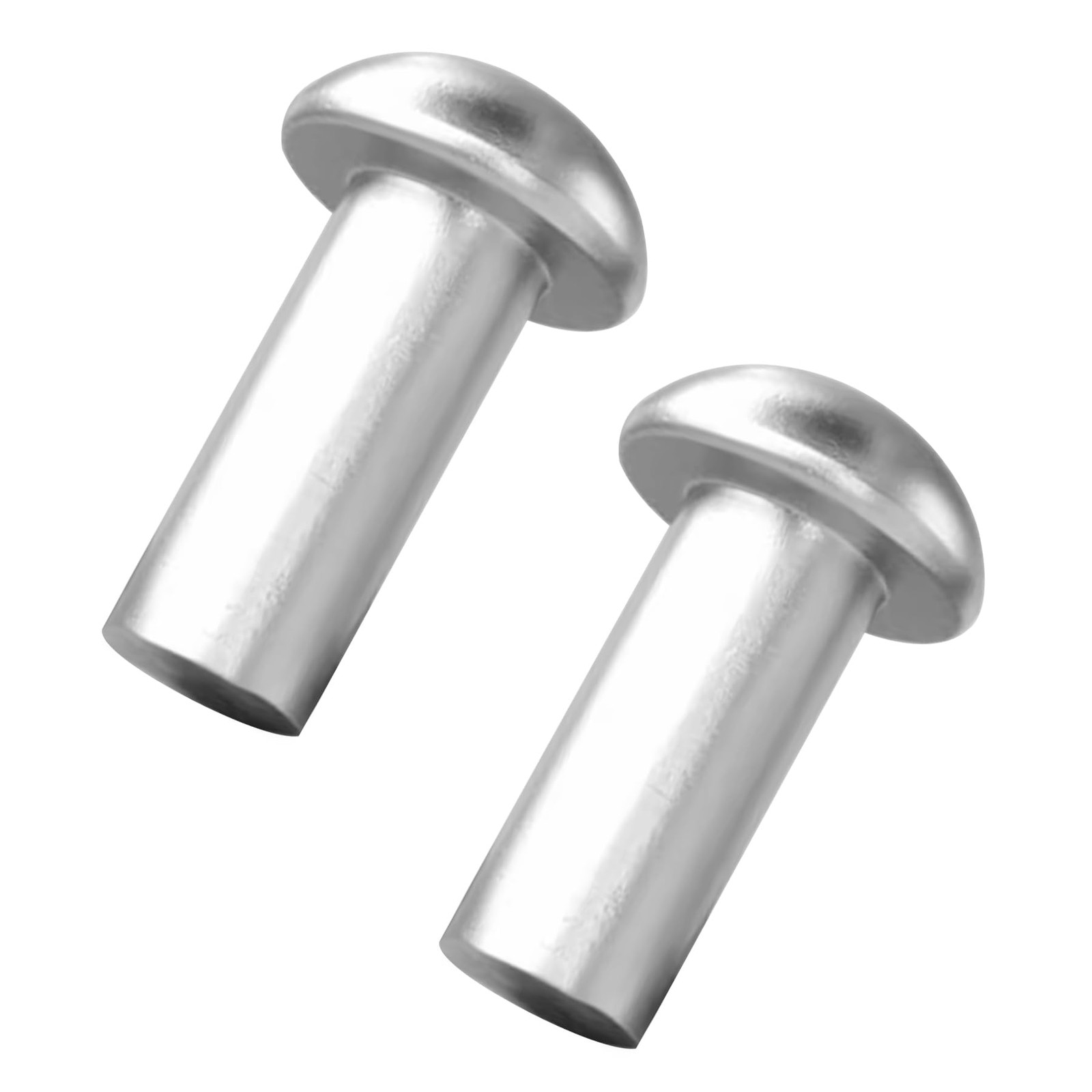 3/16" Diameter X 1/2" Length Solid Aluminum Brazier Head Rivets,Aluminum Boat...
