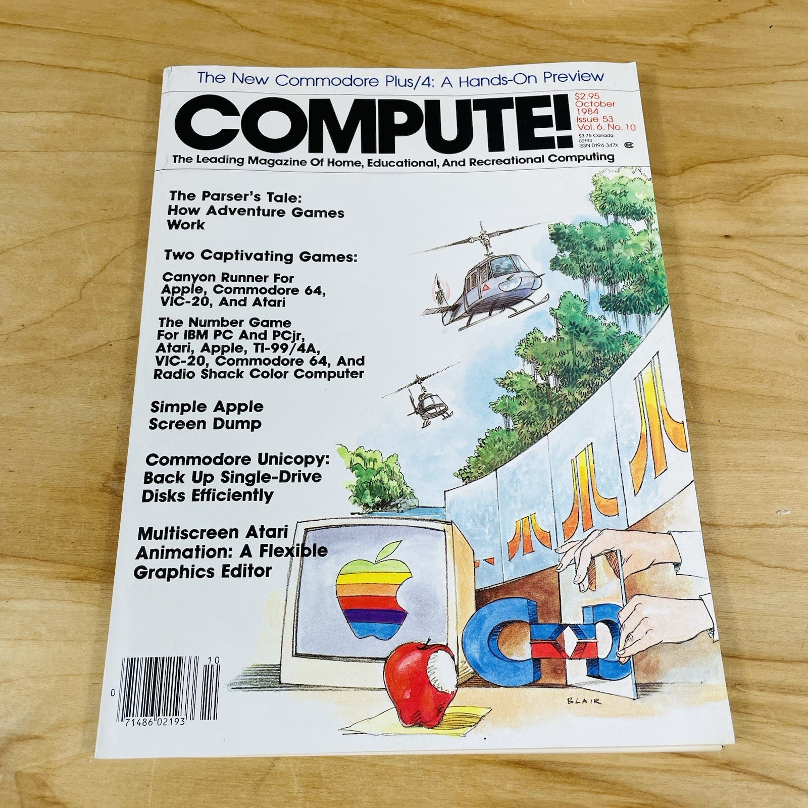 COMPUTE! American home computer magazine Vol. 6, No. 10, Issue 53 October 1984