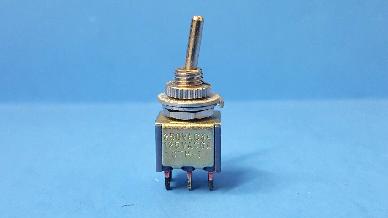 2 pcs- Toggle Switch, STM-1, DPDT, ON-ON, 250VAC/3A, 125VAC/6A