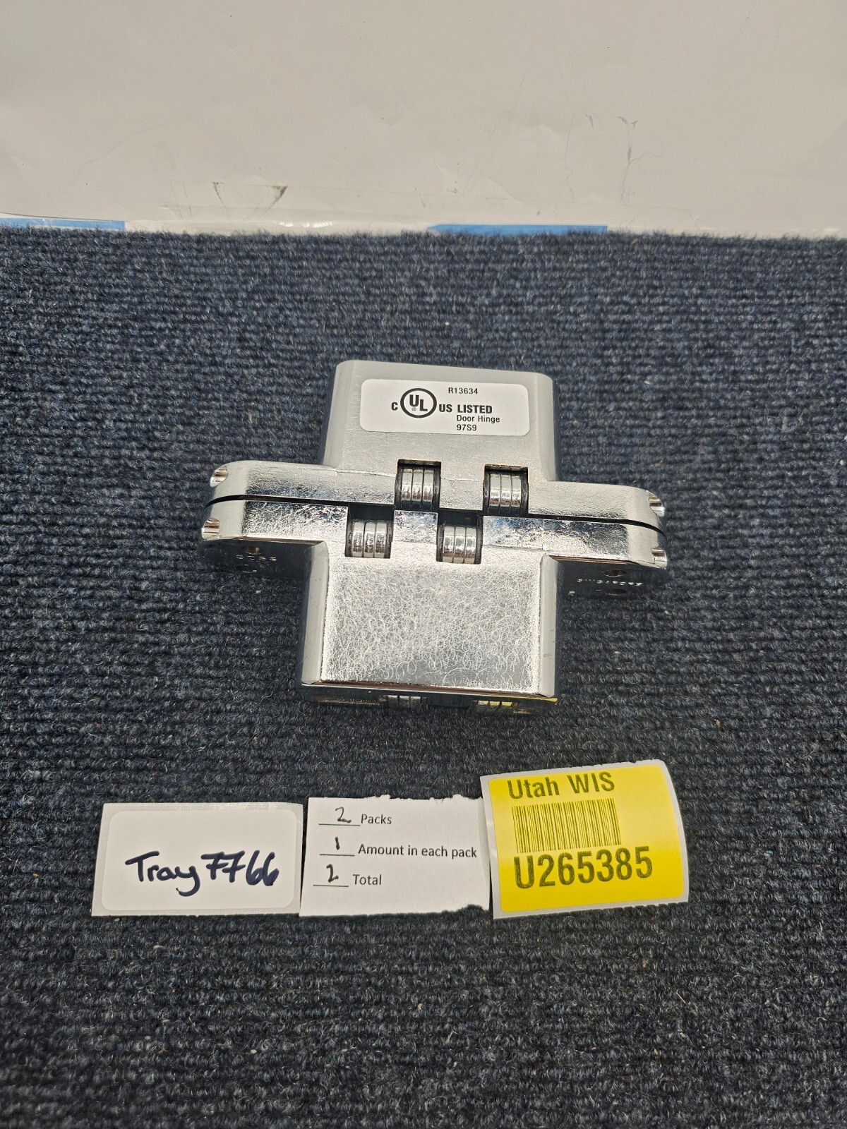 (QTY 2) Invisible Door Hinge 97S9 R13634