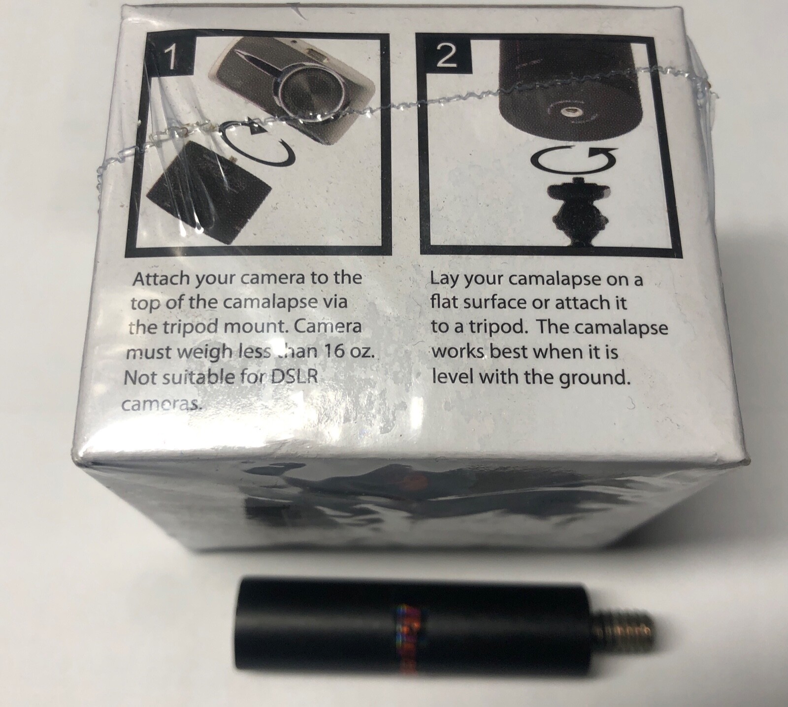 360 Degree Auto Rotation Camera Tripod Time Lapse for Sony Gopro Drift Red Cam