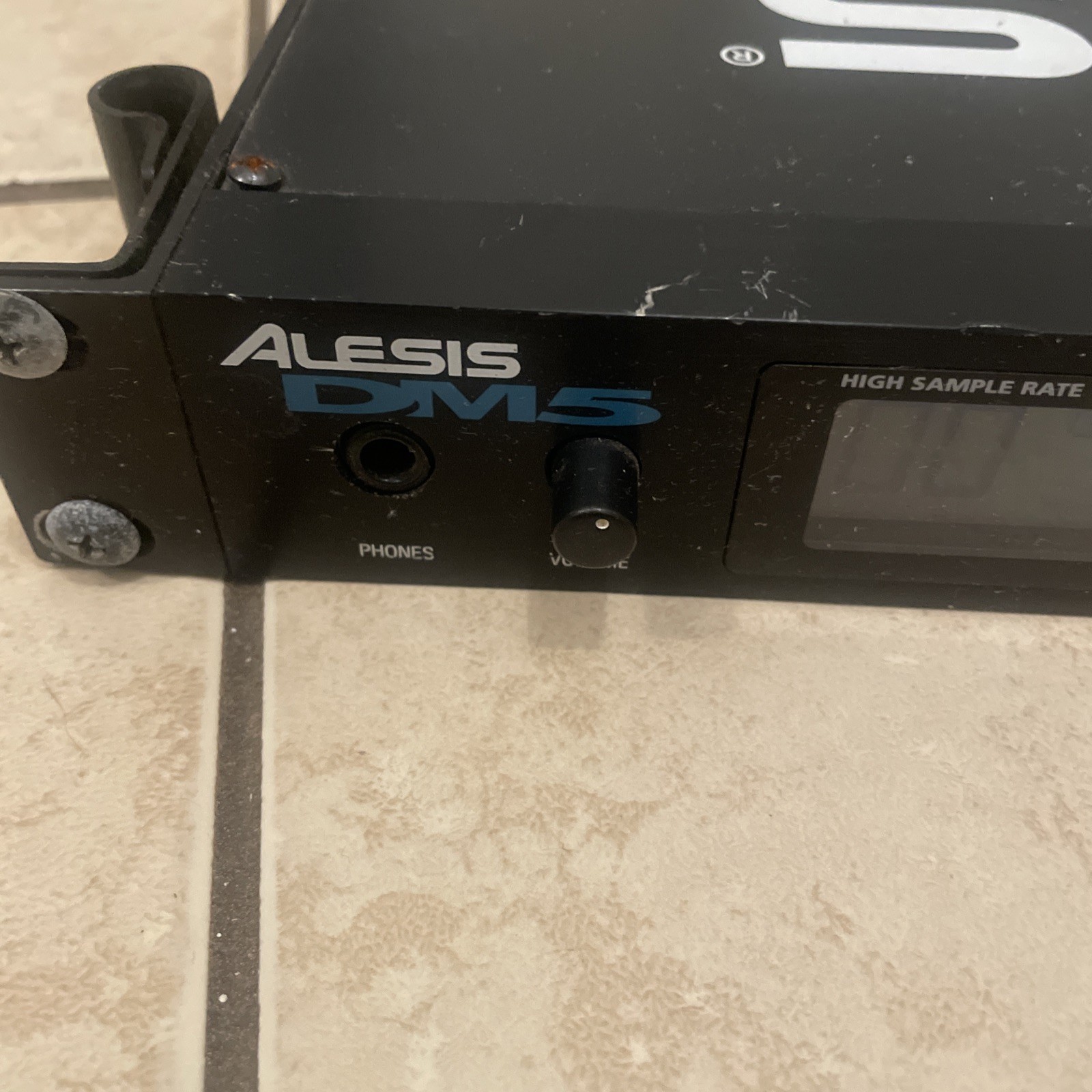 Alesis DM5 Electronic Drum Module Rackmount Machine ~ WORKING/No Backlight