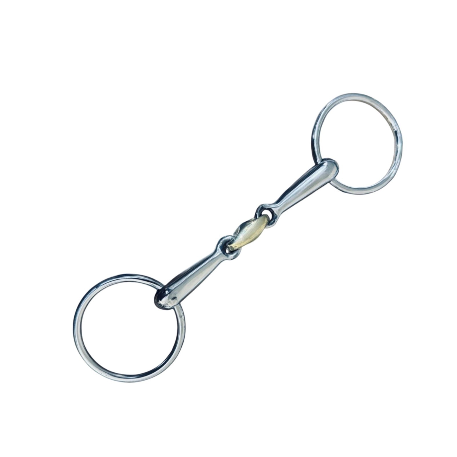Quality Loose Ring Sweet Iron Snaffle Bit Copper Lozenge Australian Seller