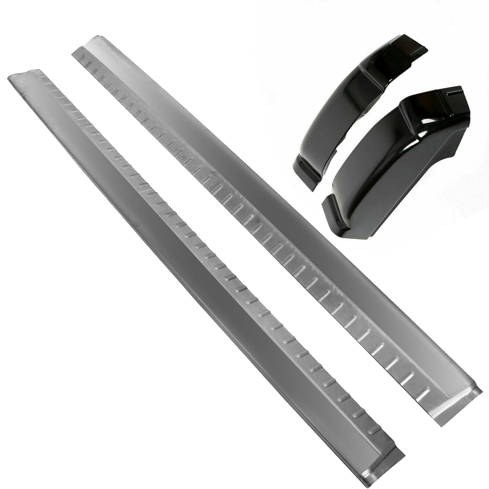 Rocker Panels Cab Corners for Chevy Silverado GMC Sierra Extended Cab 1999-2007