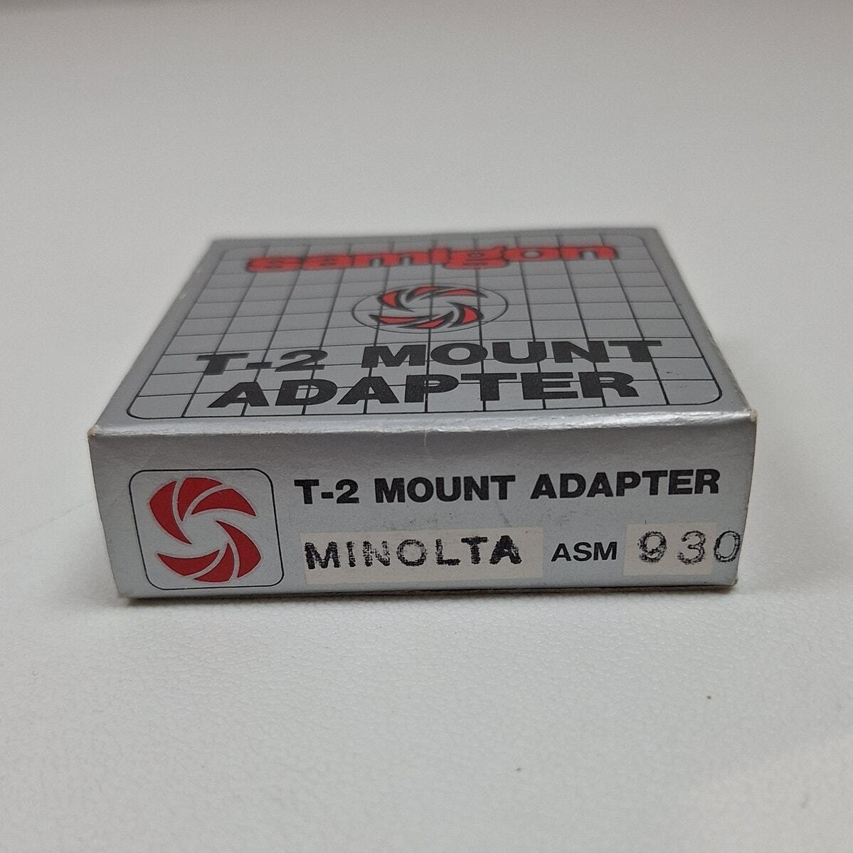 Samigon T-2 Mount Adapter for Minolta