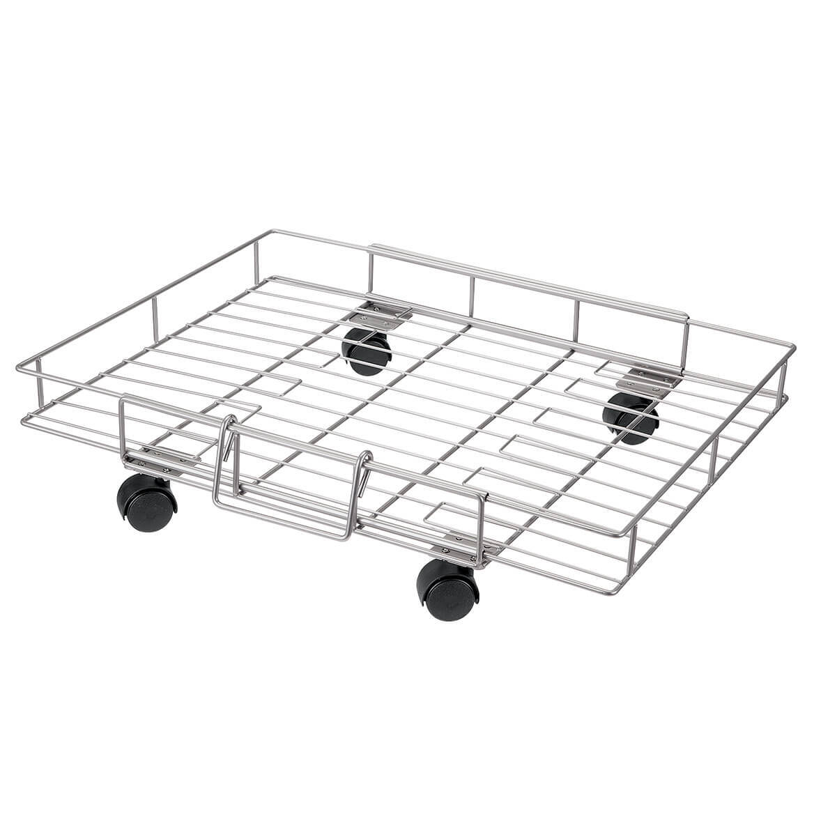 Expandable Rolling Metal Basket by Chef's Pride