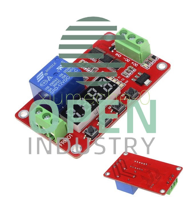 PLC Home 12V Automation Delay Multifunction Self-lock Relay Cycle Timer Module