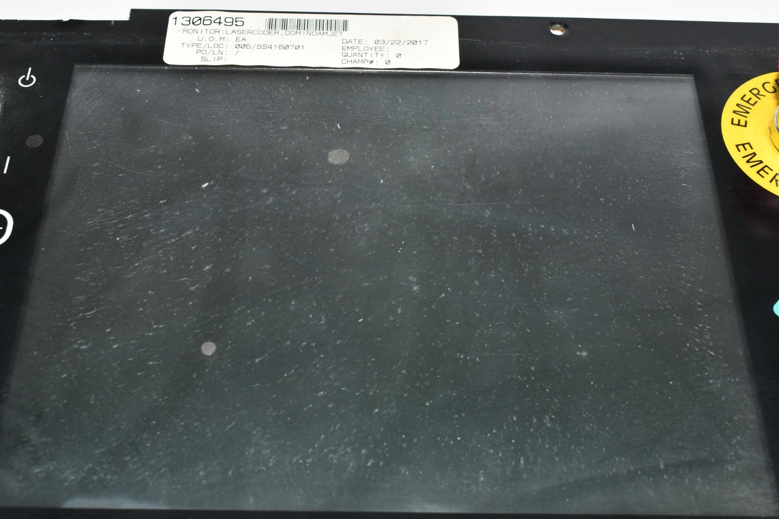 DOMINO 012334 CODER VIDEO USER OPERATOR INTERFACE PANEL PLC Display Membrane Swi