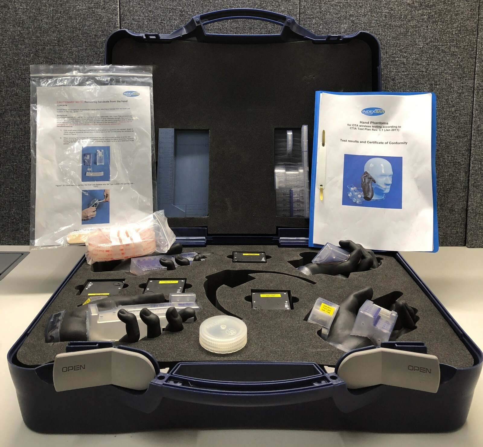 IndexSar CTIA Hand Phantom kit
