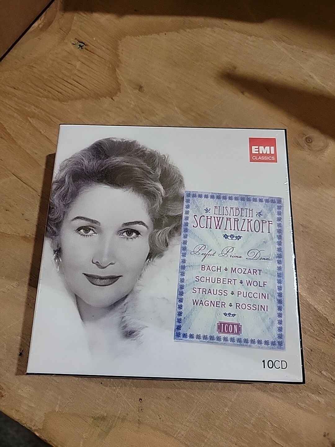 ICON Elisabeth Schwarzkopf Perfect Prima Donna EMI, 10 CD Box Set NEW SEALED