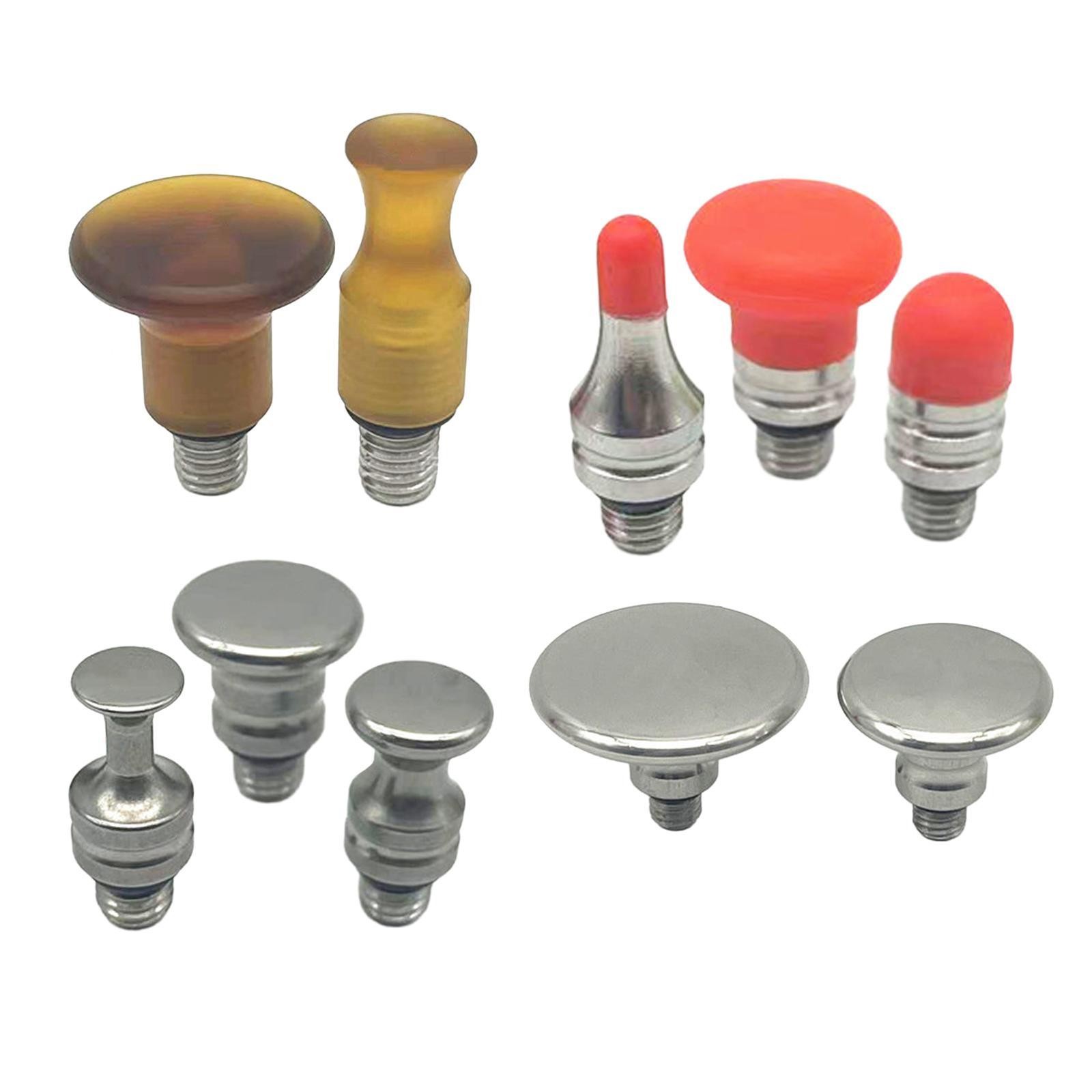DIY Car Dent Tap Down Pen Heads Tip Knock Down Heads Auto Body Dent Removal Tool