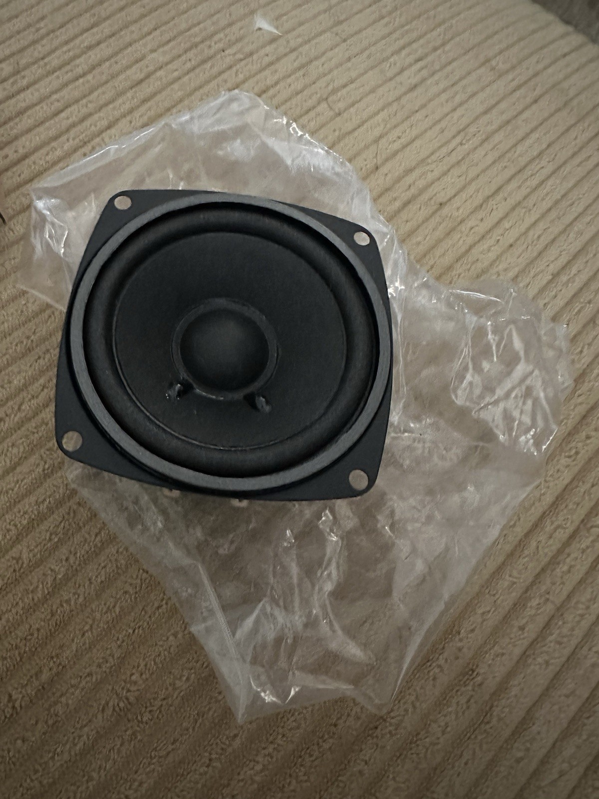 Monacor SP-8/4SQS 8cm 4 Ohm Full Range Speaker Driver NOS 10W