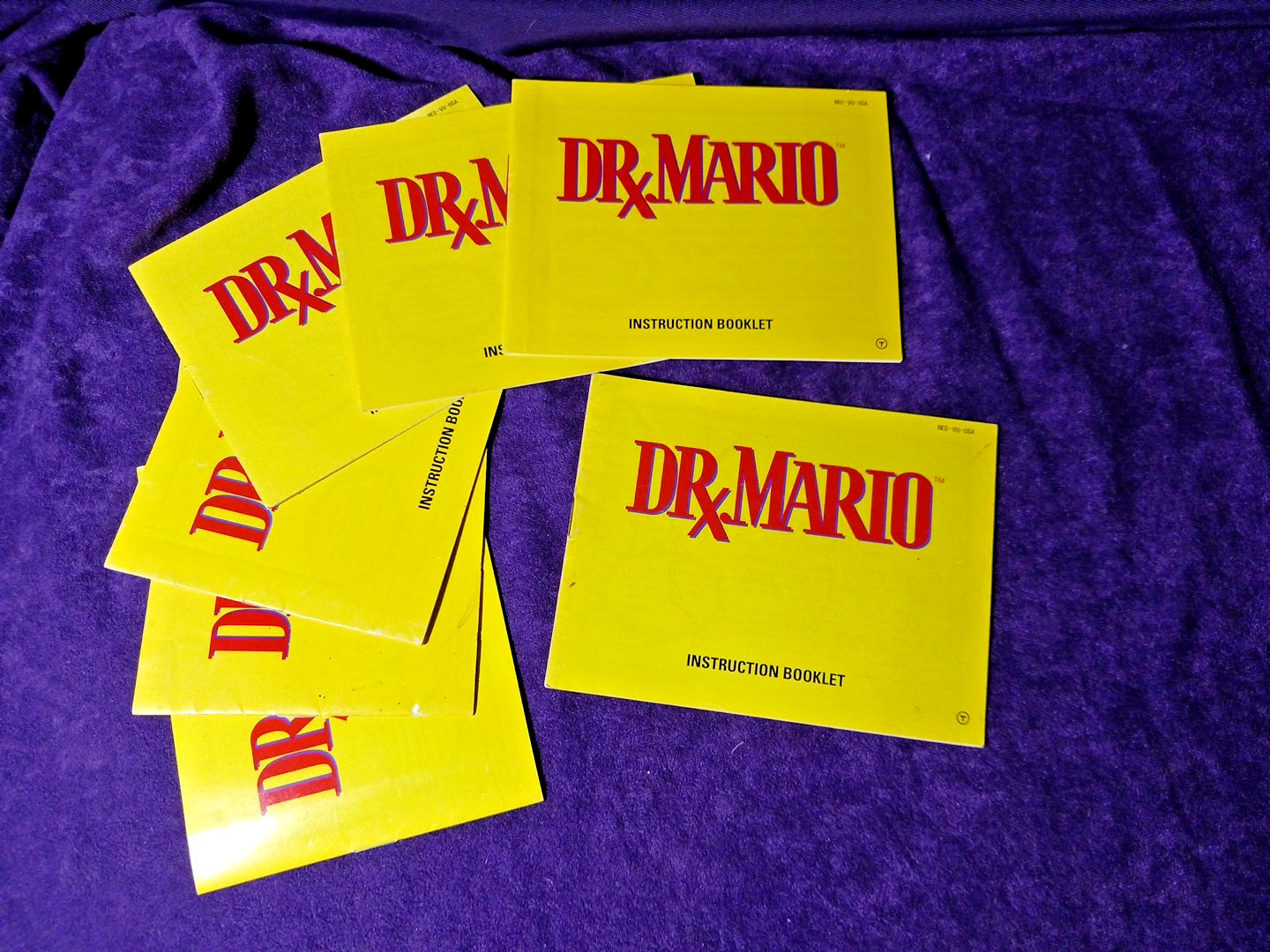 Dr. Mario (Nintendo Entertainment System - 1990) NES  Manual Only