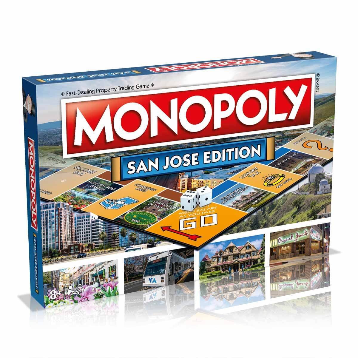 San Jose, CA Monopoly Board Game - New & Sealed