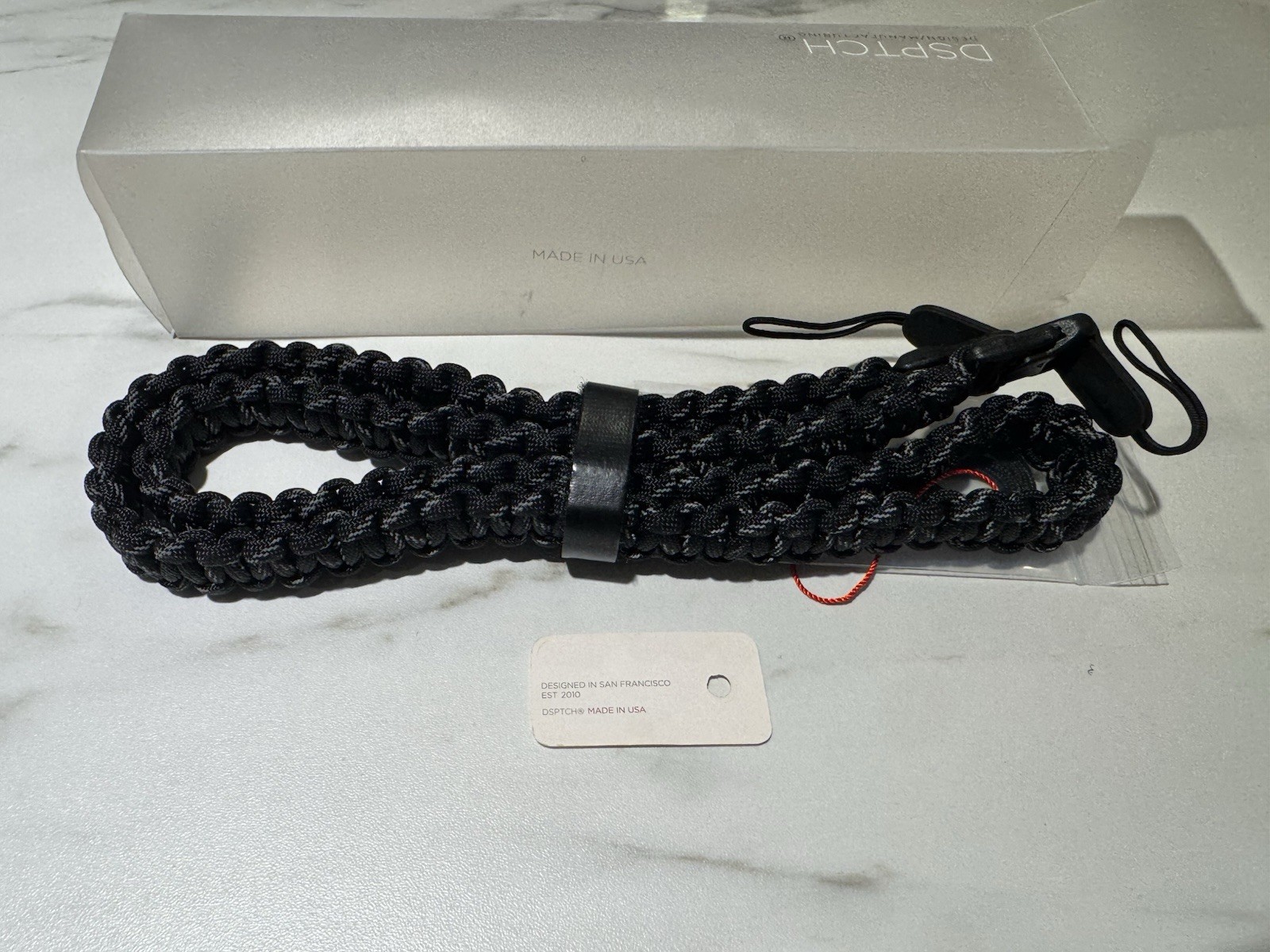 DSPTCH Braided Camera Starp 37" Black/3M