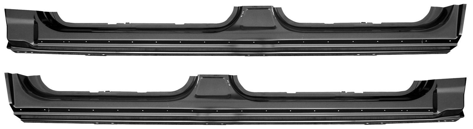 2004-2008 Ford F-150 Pickup 4 Door Crew Cab Outer Rocker Panels Pair