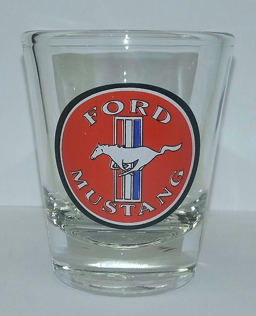 Mustang 1½ Shot Glass