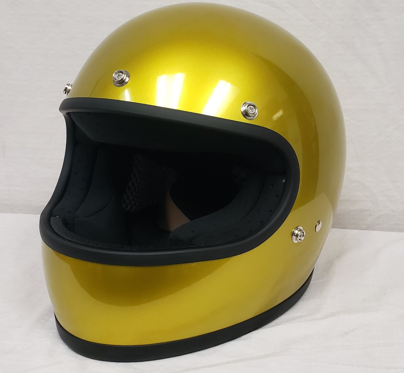 Biltwell Gringo Helmet Gloss Metallic Seaweed Green XS XSmall *WAS $200