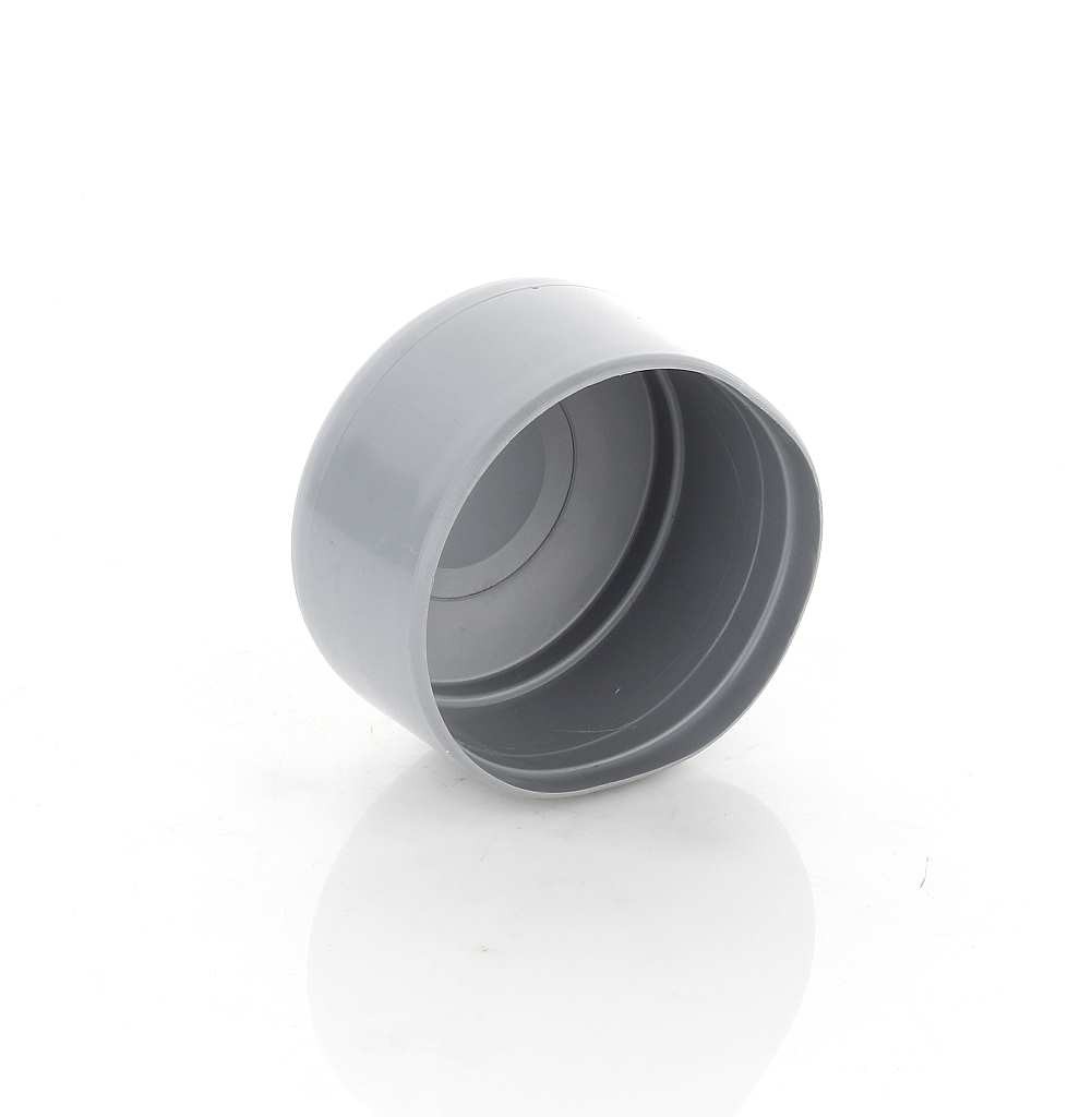 Fence Post Cap for Outer Dimension ∅ 40mm, Fence Caps Grey, Post Cap Pyramid
