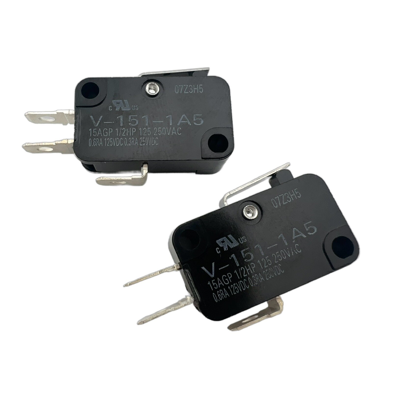 OMRON V-151-1A5 Short Lever Micro Switch (2 Pieces) US Stock