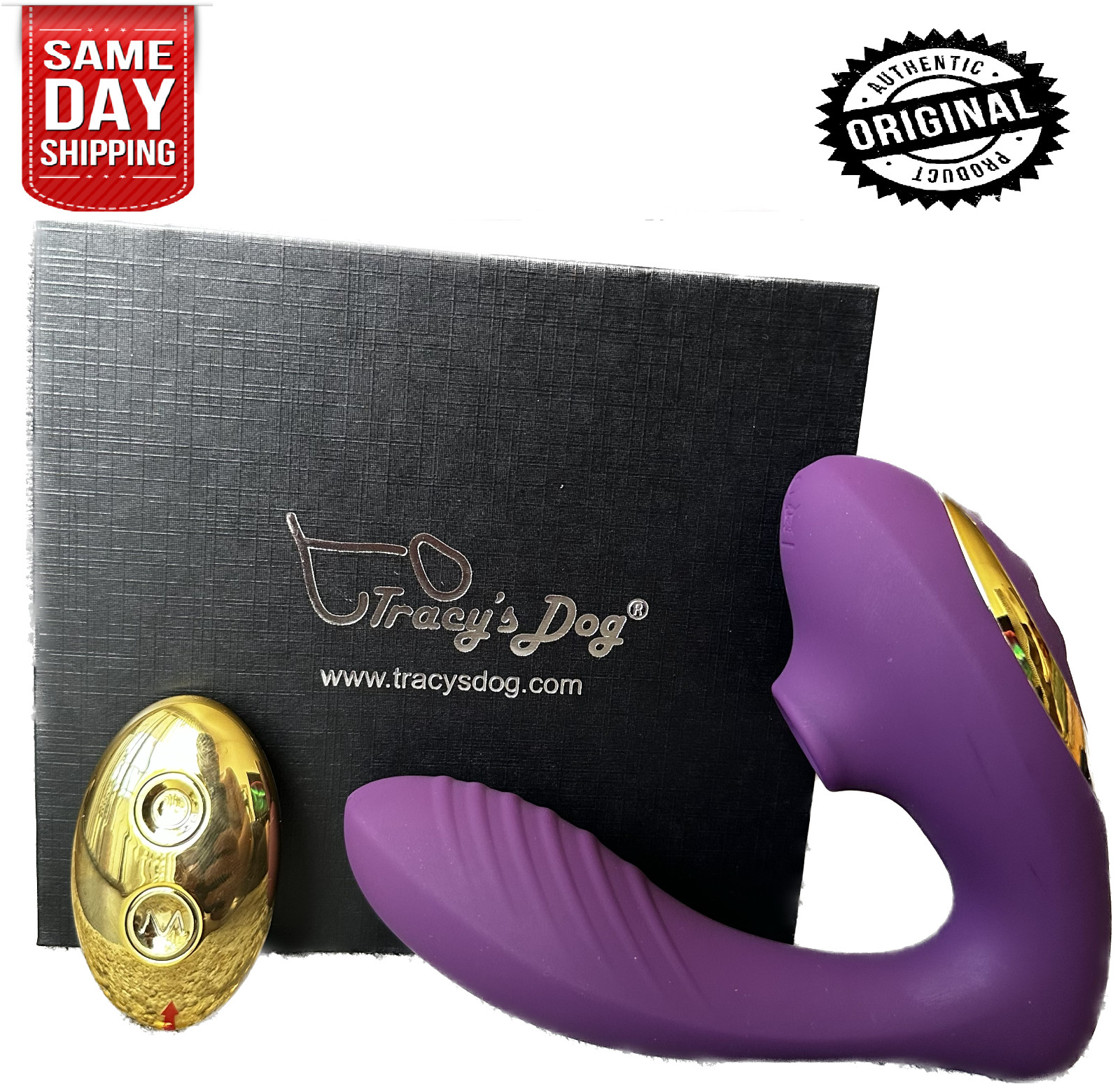 Tracy’s Dog OG2 Clitoral Sucking Vibrator, G Spot Dildo Clit Sex Toys GENUINE