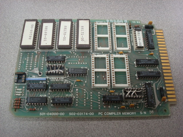 USED Giddings & Lewis 502-03174-00 PC Compiler Memory Board