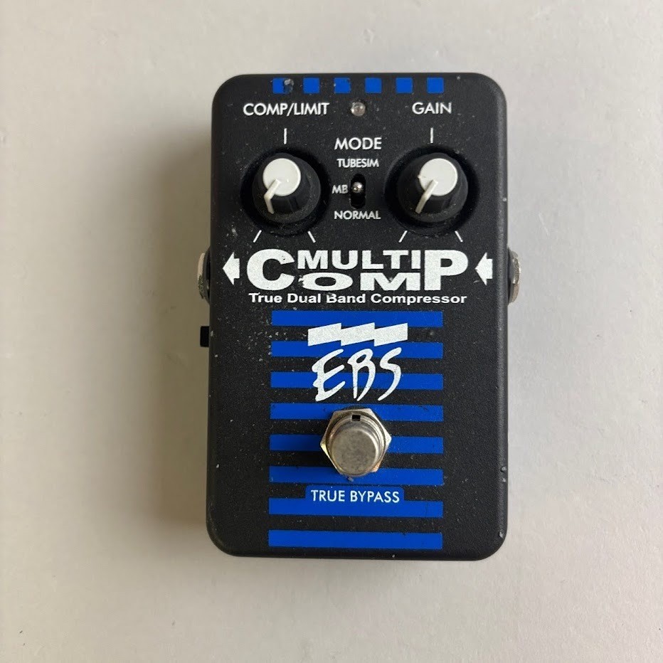 EBS Multicomp Bass Compressor Pedal Used with Box Classic Sound