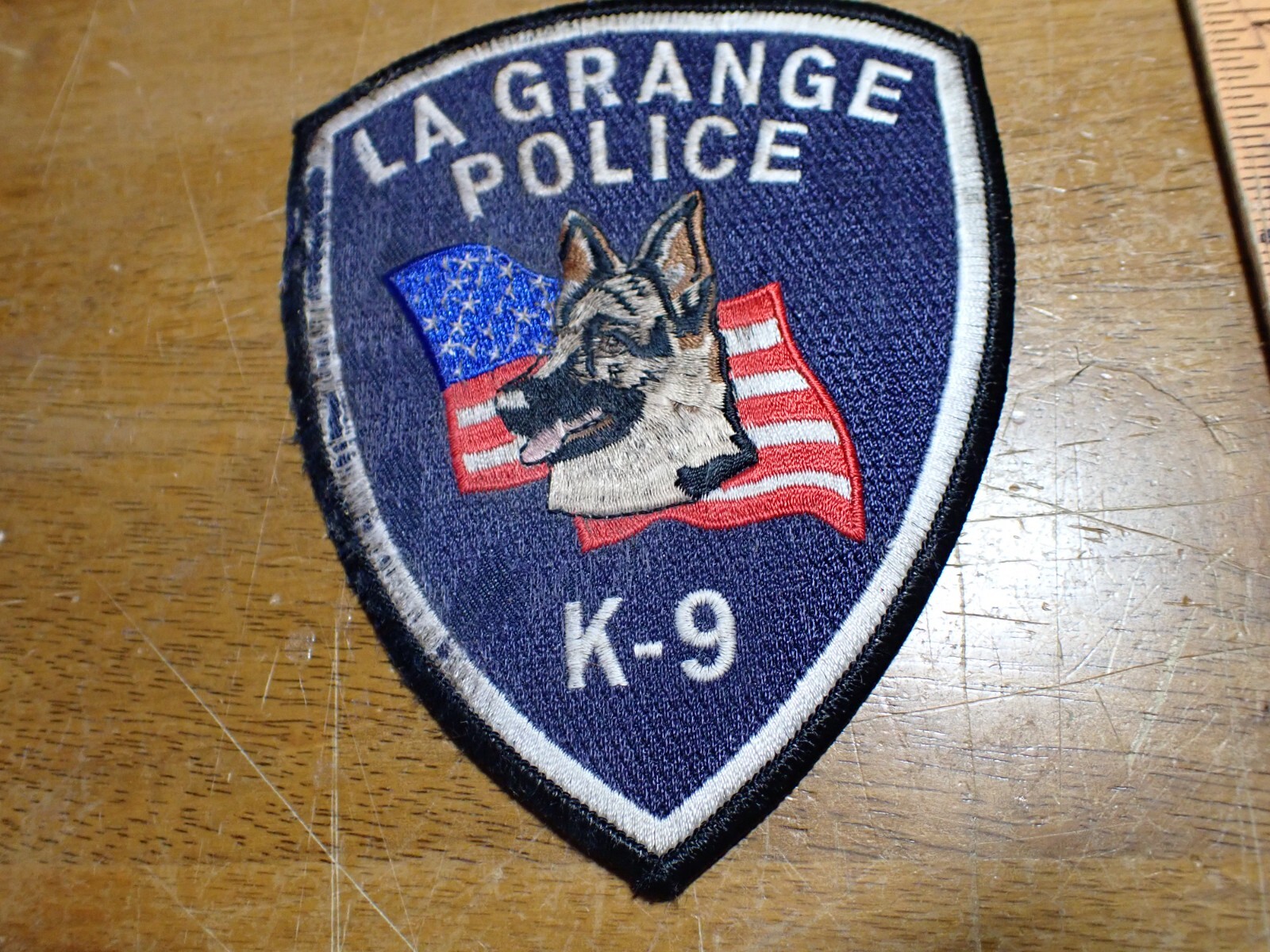 LA GRANGE ILLINOIS  POLICE  K-9 OFFICER  bx 12 #32