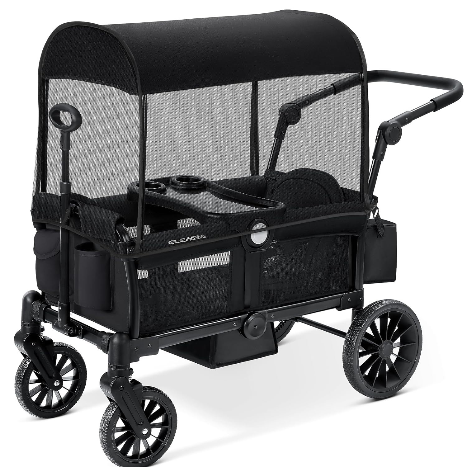Stroller Wagon, 2 Seat Stroller for 2 Kids, Premium All Terrain Stroller for Kid