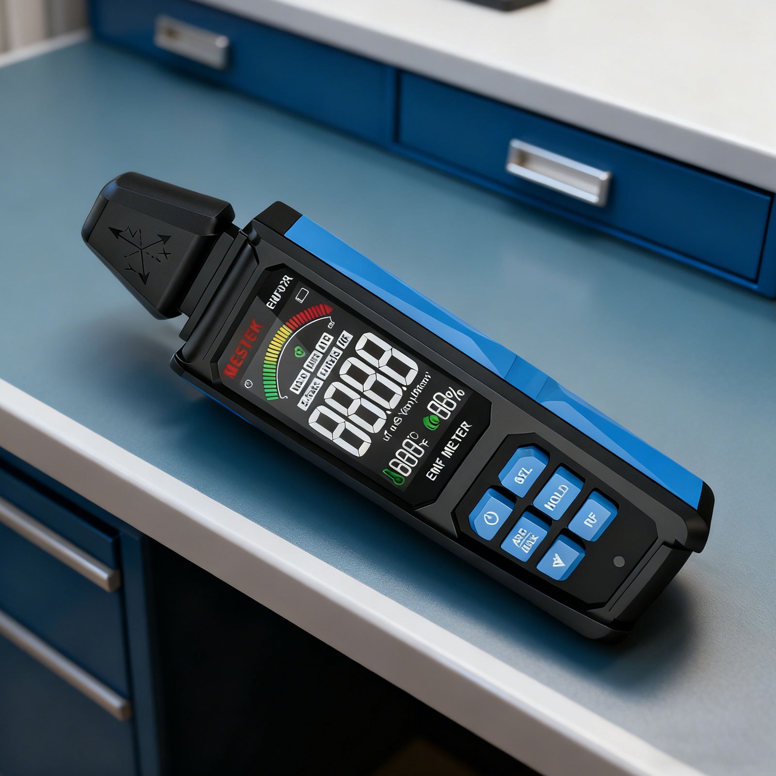 Emf Meter High Frequency Electromagnetic Field Radiation Detector 30Mhz~8GHz