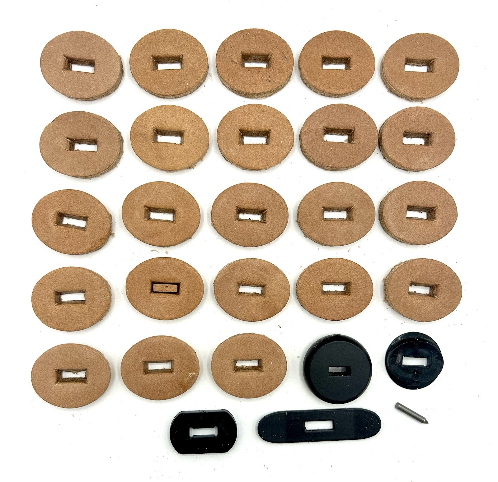 Leather Handle Component Kit For Traditional Ka Bar